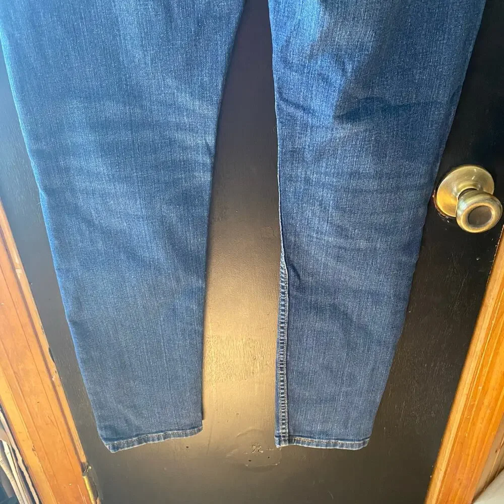 Levi's 512 Jeans Medium Dark Wash blue Men's Size 32 x 34 Slim Taper Jeans